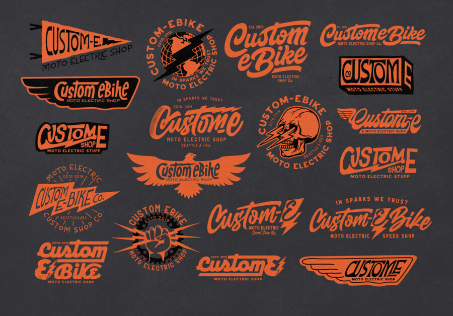 Custom-ebike Brand Identity - Alex Ramon Mas StudioAlex Ramon Mas Studio